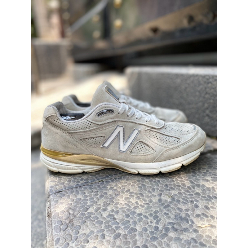 NB 990v4 arctic fox grey 100% original