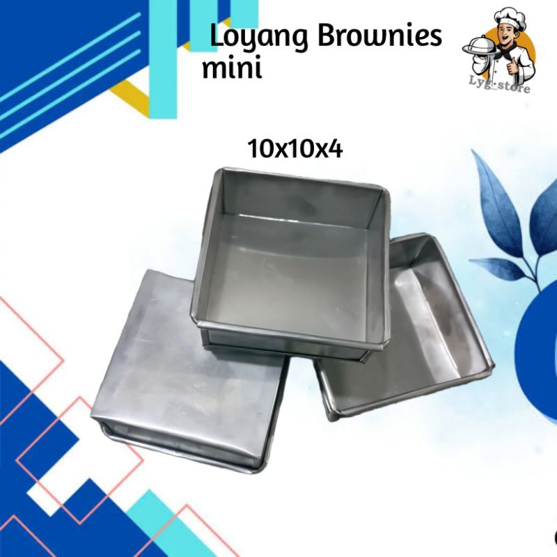 loyang brownies / aloyang kotak 10x10