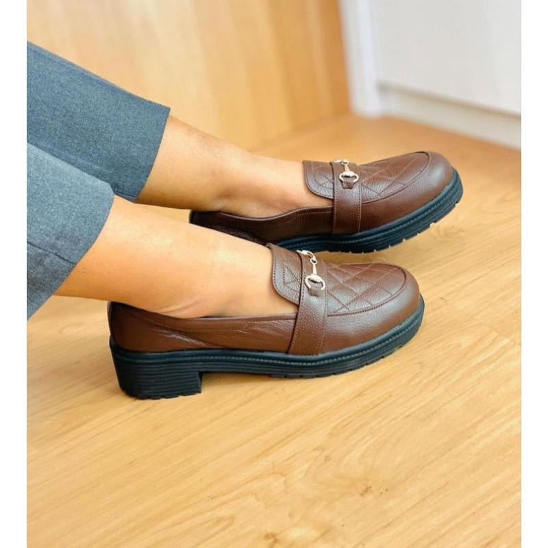 Sepatu docmart wanita kulit asli garut premium sepatu boots wanita