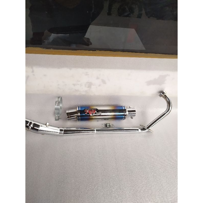 knalpot R9 bass adem jupiter mx/satria fu/mx king