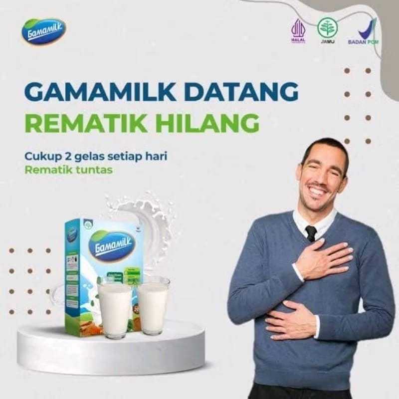 

GAMAMILK Susu Etawa Gamat Solusi Atasi Masalah Sendi dan Tulang, Asam Urat, Rematik, Sesak Nafas