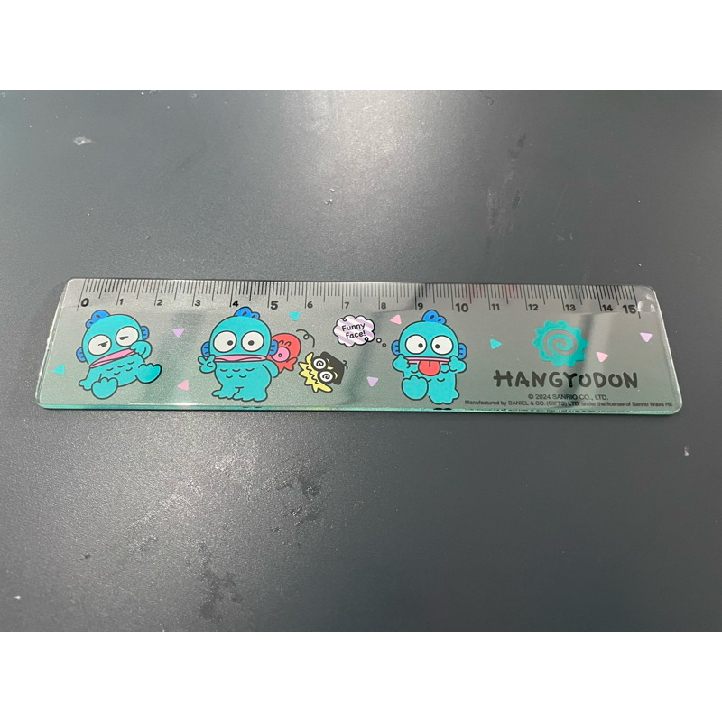 

penggaris Hangyodon 15cm original asli Sanrio
