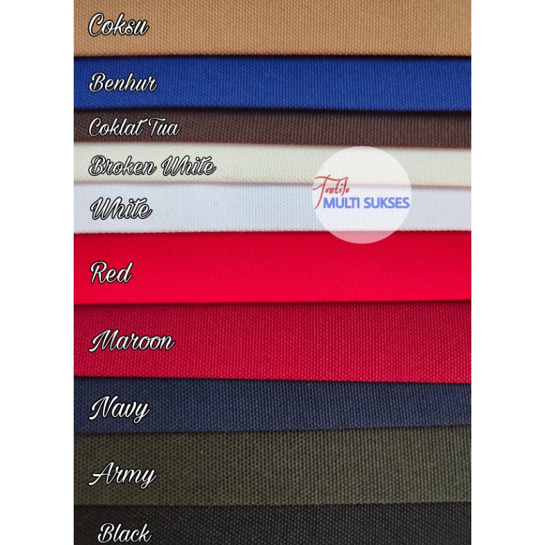 KODE I3A Bahan Kain Kanvas Polyester Tebal 1 Canvas Poly PE Premium Totebag print sublime sublim tas