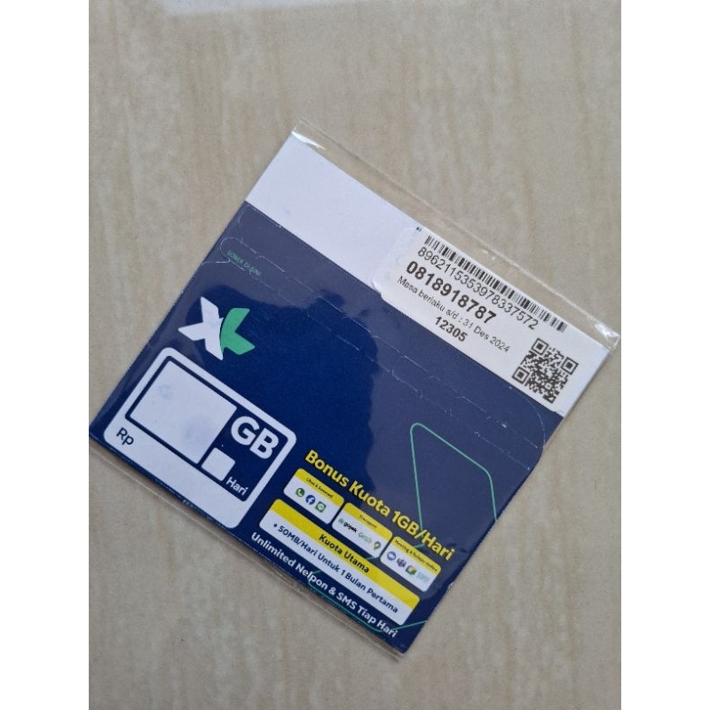 XL 10 Digit 0818 91 8787