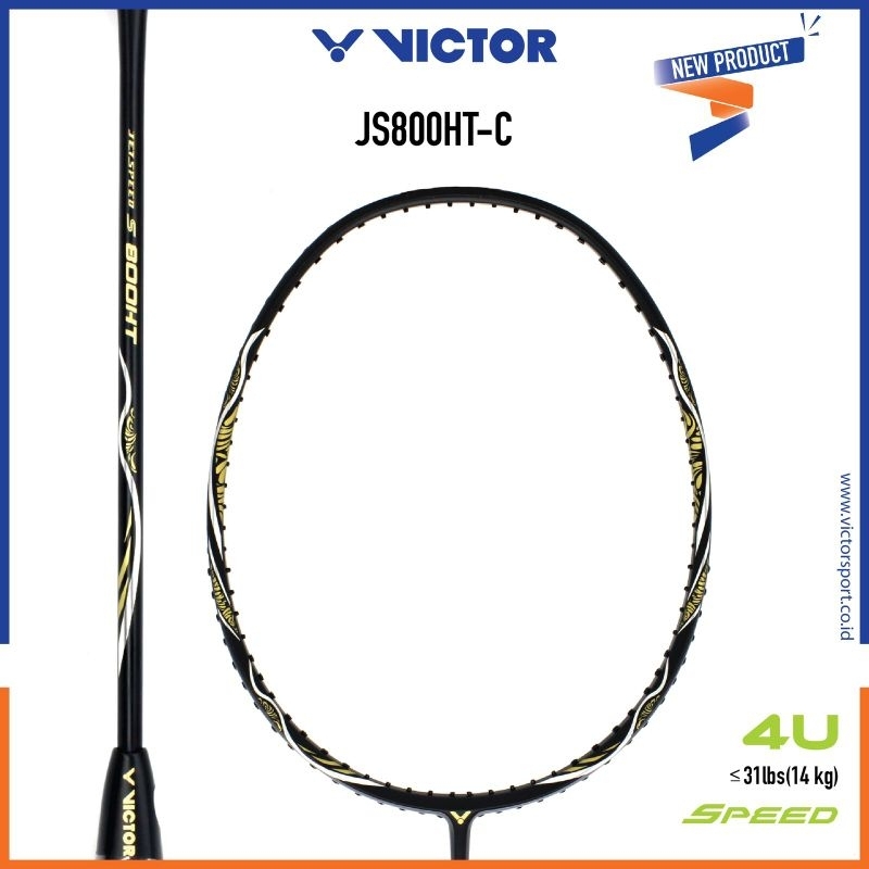 Raket Badminton Victor Jetspeed S 800 HT JS800HT JS 800HT Original