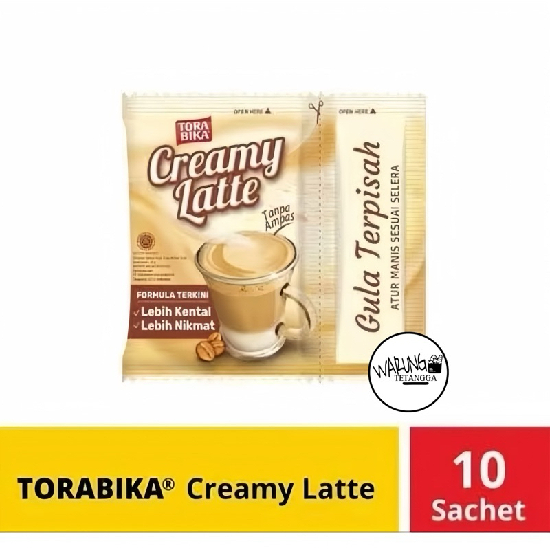 

Torabika Creamy Latte Renceng (25gr x10pcs)
