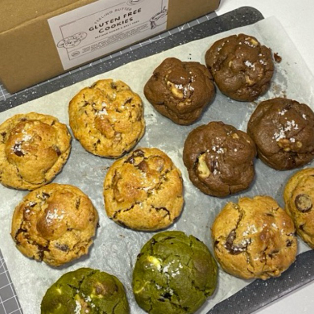 

MIX COOKIES 6 PCS | Levain Bakery Style | Gluten free cookies | Refined Sugar and Salt Free | Healthy Cookies | Eid Hampers | Hampers Lebaran