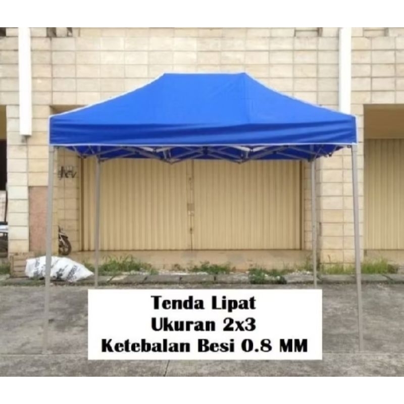 Tenda Cafe lipat / Tenda promosi jualan  /Tenda Bazar Pameran jualan ukuran 2x3
