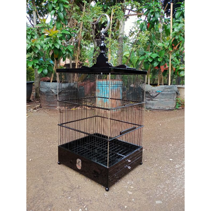 RFQ SANGKAR KOTAK HITAM POLOS GLOSSY NO.4