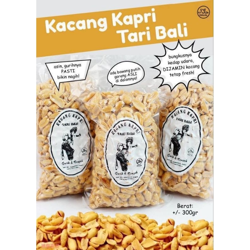 

Kacang Bawang "Tari Bali" kemasan 300 gram