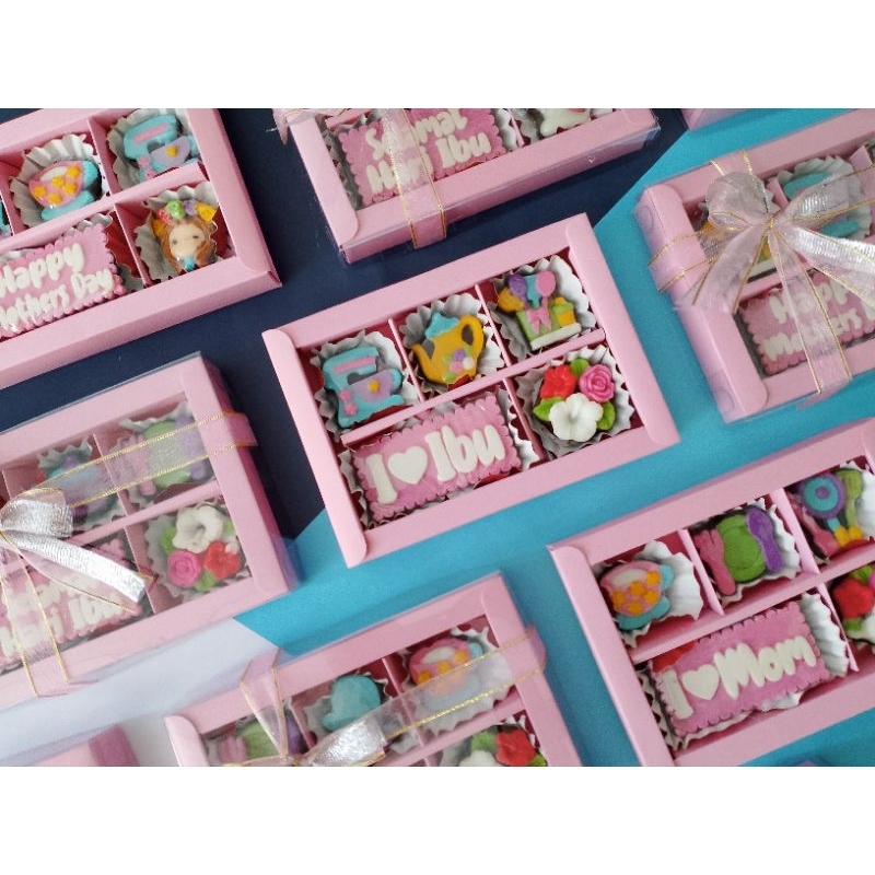 

mini hampers cokelat hari ibu