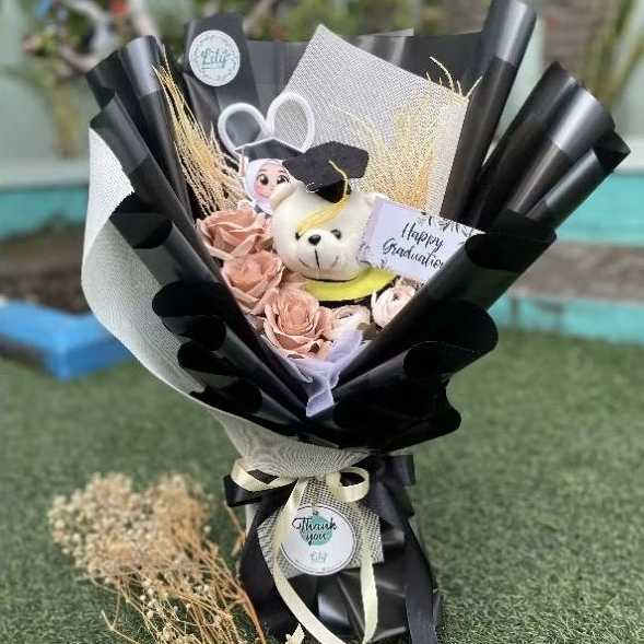 BUKET BONEKA WISUDA / BUKET WISUDA / BUKET BONEKA / BUKET BUNGA