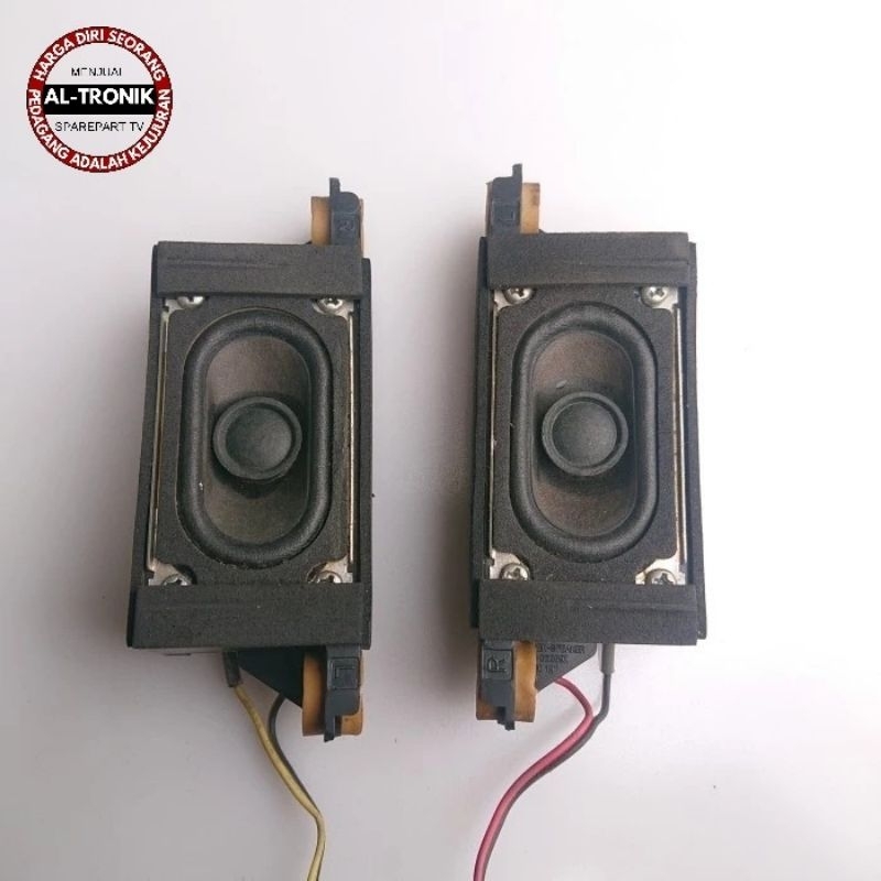 1 SET SPEAKER TV LCD SAMSUNG MODEL LA19D400E1 SPIKER SAMSUNG LA19D400 19D400 LA19D400E1XXD ORIGINAL