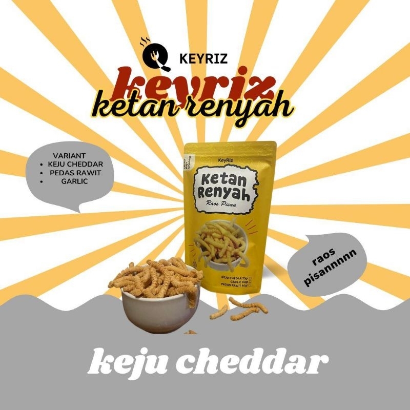 

Cemilan Gurih Enak KETAN RENYAH dari bahan baku Premium