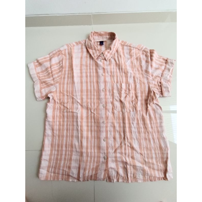 preloved kemeja wanita universal thread ori bekas