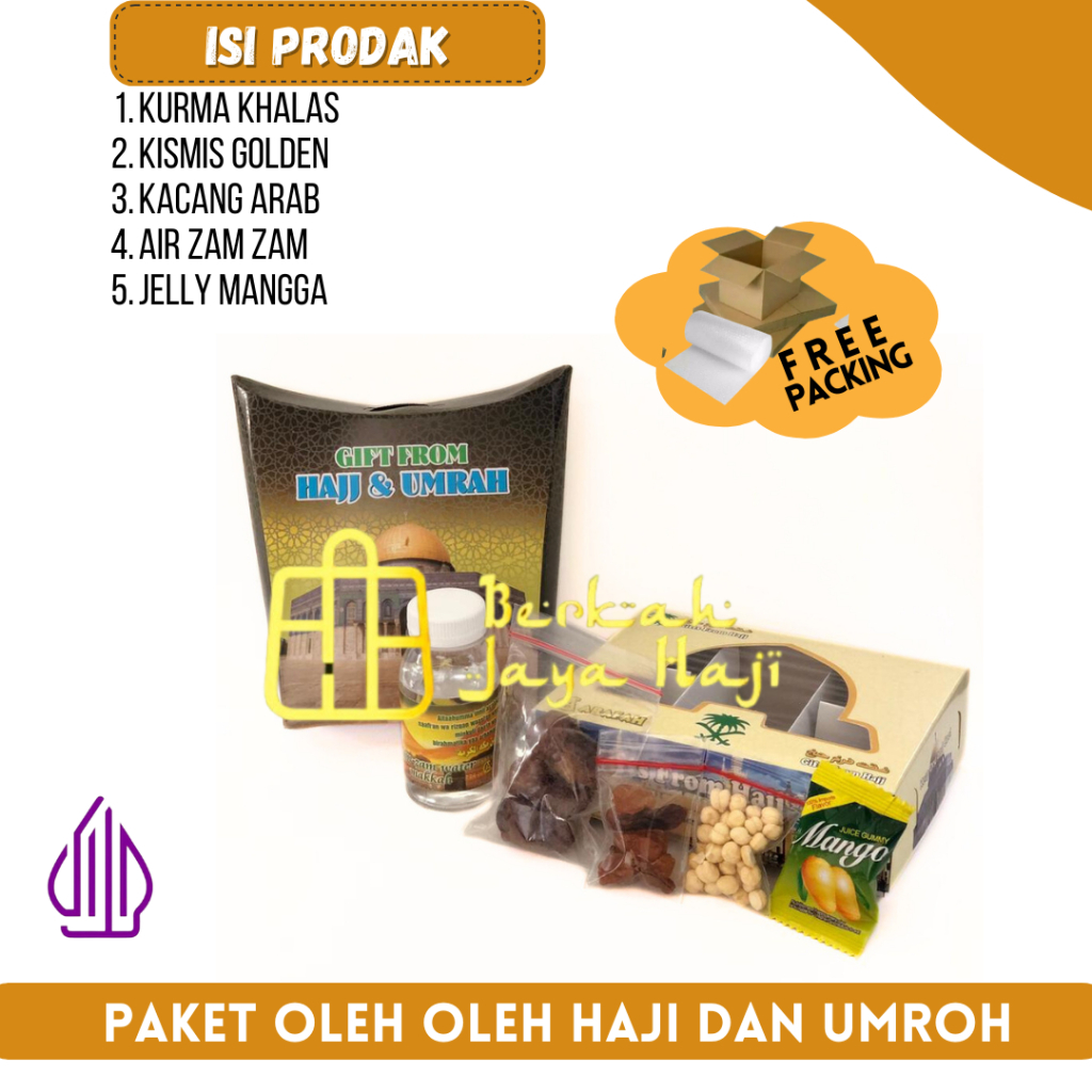 

Paket oleh oleh haji dan umroh Pahe + Jelly mangga