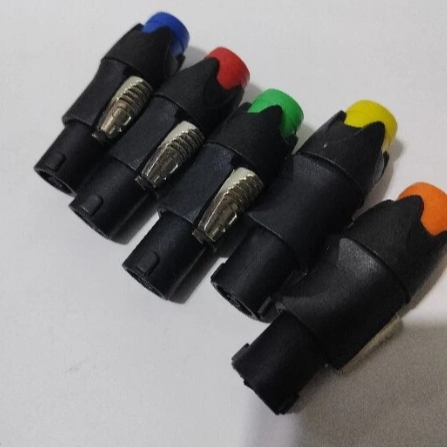 (5pcs) NEUTRIK JACK SPEAKON NEUTRIK 5WARNA