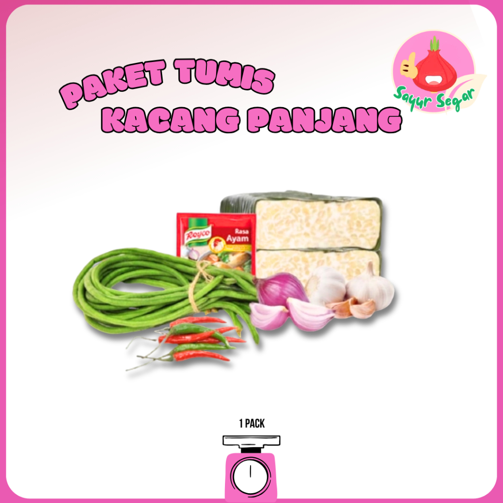 

Sayur Segar - Paket Lengkap Tumis Kacang Panjang Pack