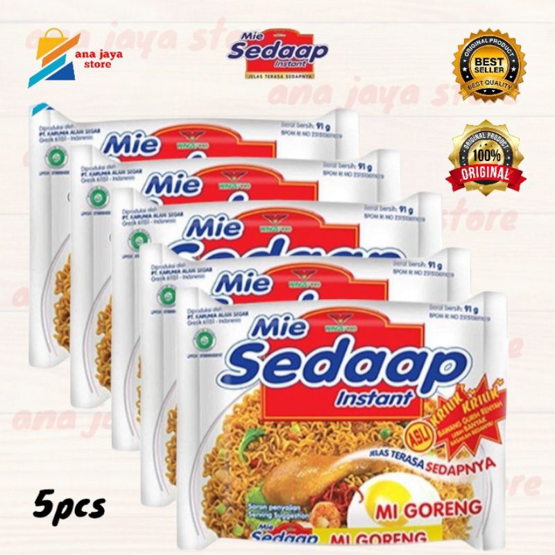 

mie sedaap goreng isi 5pcs