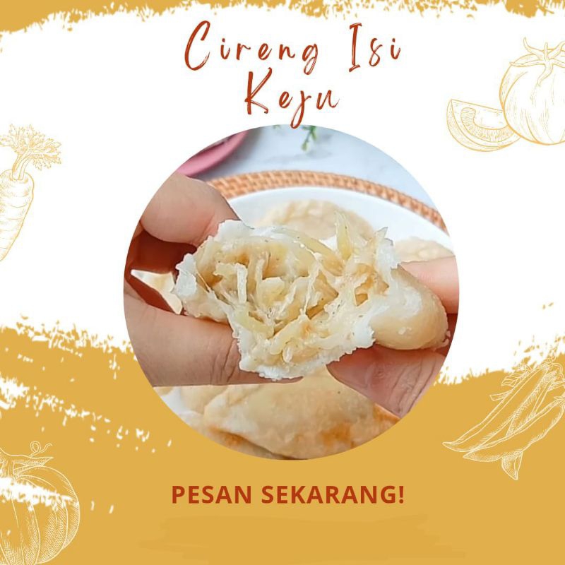 

cireng isi keju murah 10pcs/pack