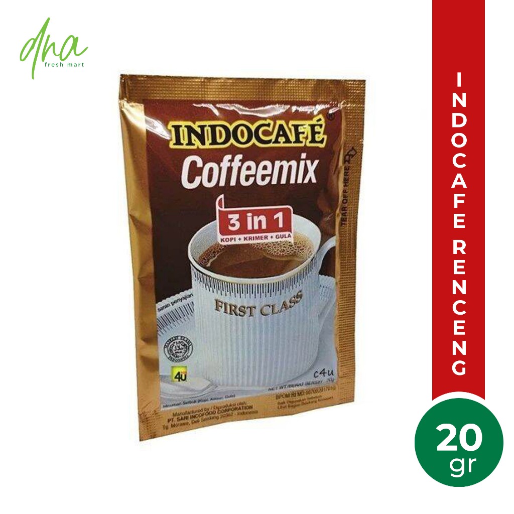 

Indocafe Coffee Mix 3in1 - isi 10 pcs