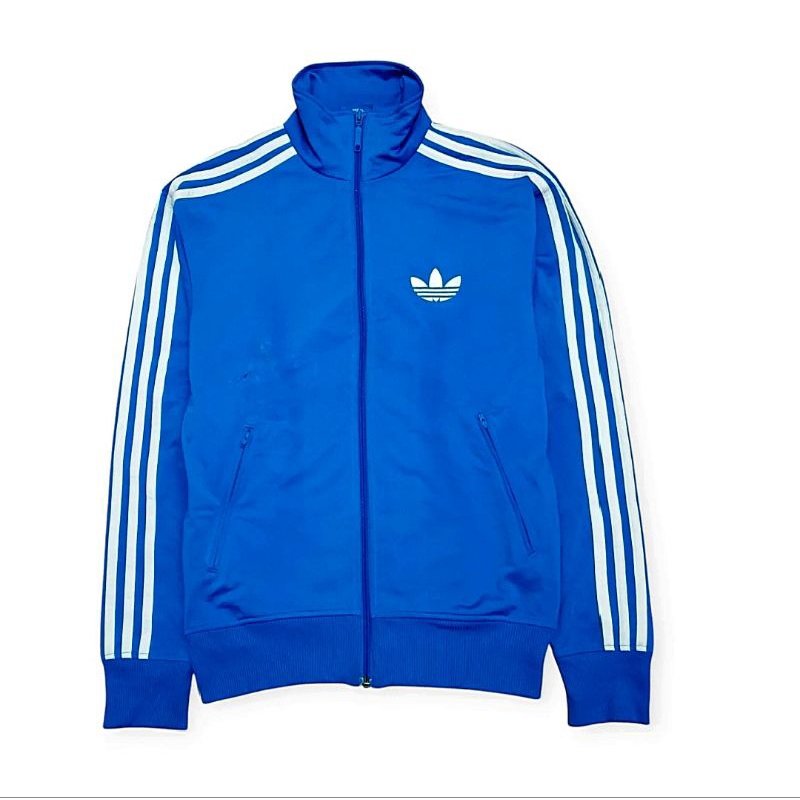 Tracktop adidas firebird blue biru