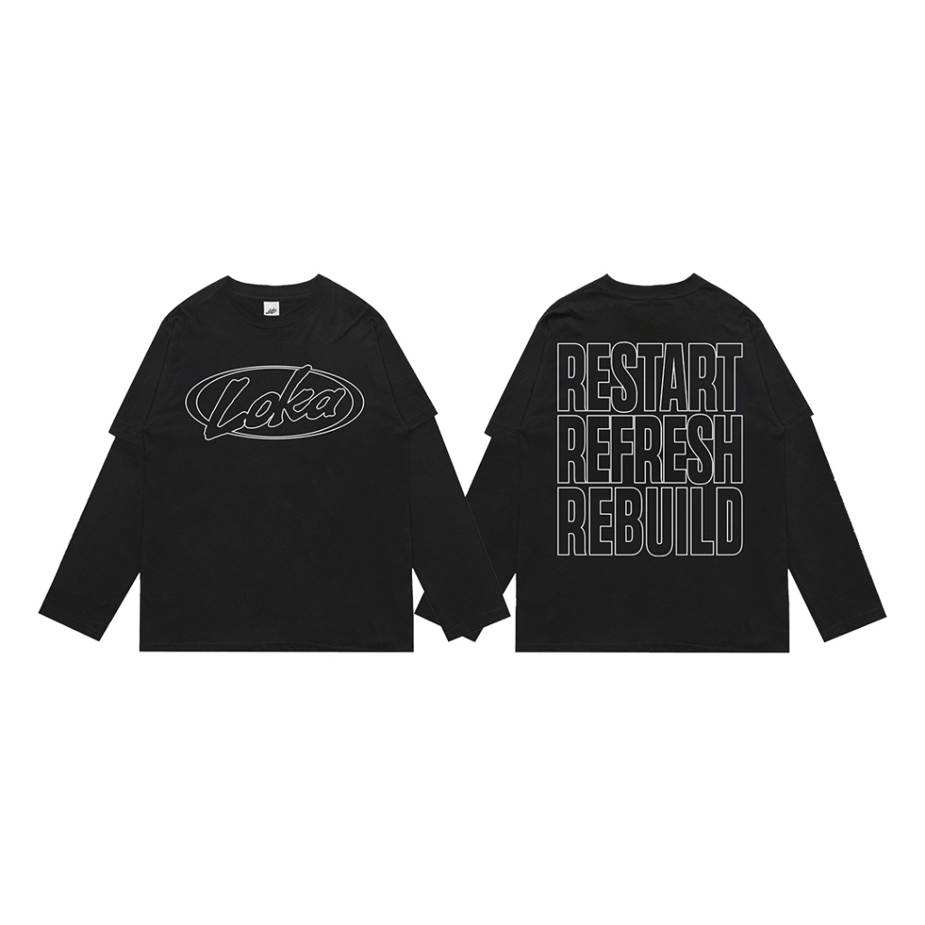 LOKAideas | T-shirt Double Layer Restart