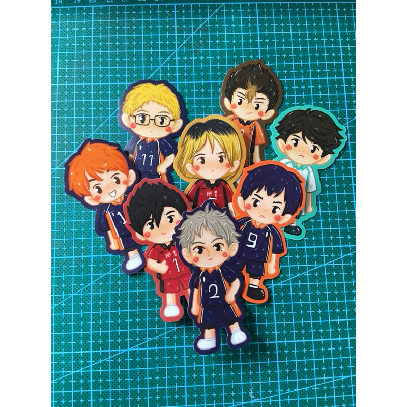

HAIKYUU STICKER by berlinndraws (waterproof)