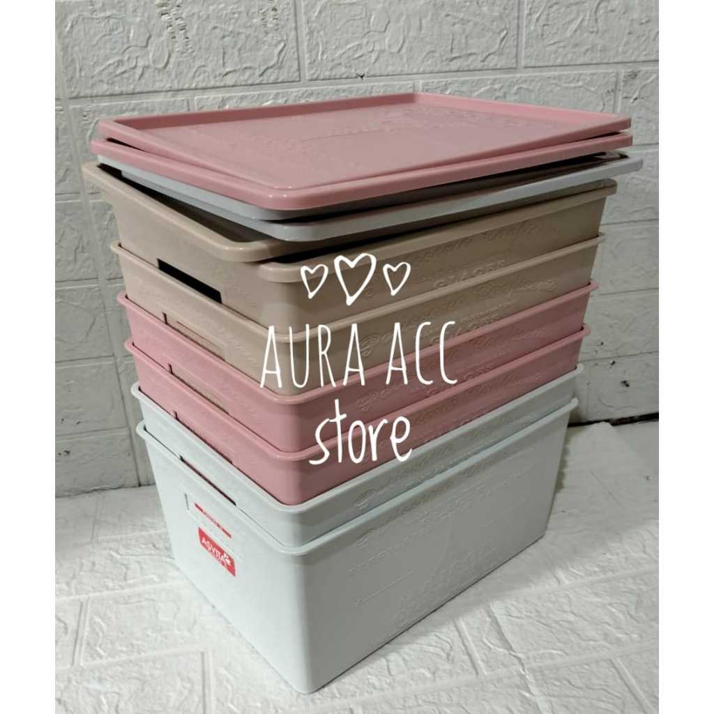 TERBARU 1 PCS parasienne box asvita/ keranjang box serbaguna/ bahan plastik/ TERMURAH