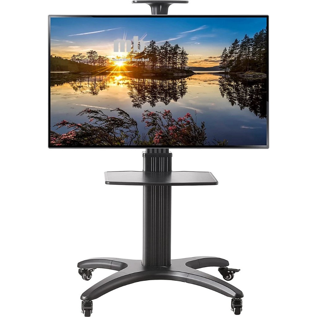 North bayou AVF 1500-50-1P bracket tv Stand 1 tiang turun naik