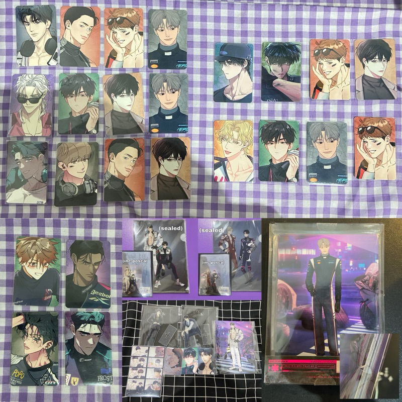MERCH MANHWA PAYBACK & LTIT RACING TO ANOTHER PINK (RTAP)