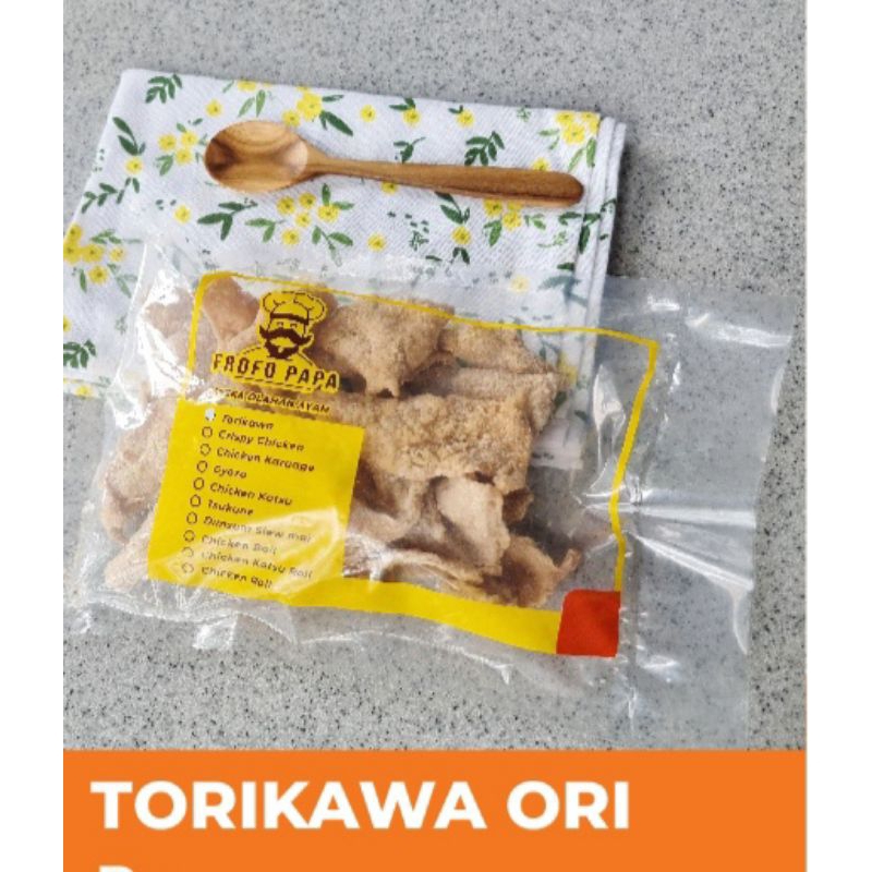 

frozenfood TORIKAWA KULIT AYAM KRISPI isi 125gram