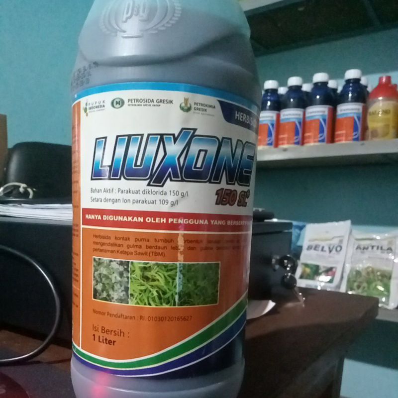 Herbisida Liuxone 150SL Bahan aktif Parakuat 150g/l