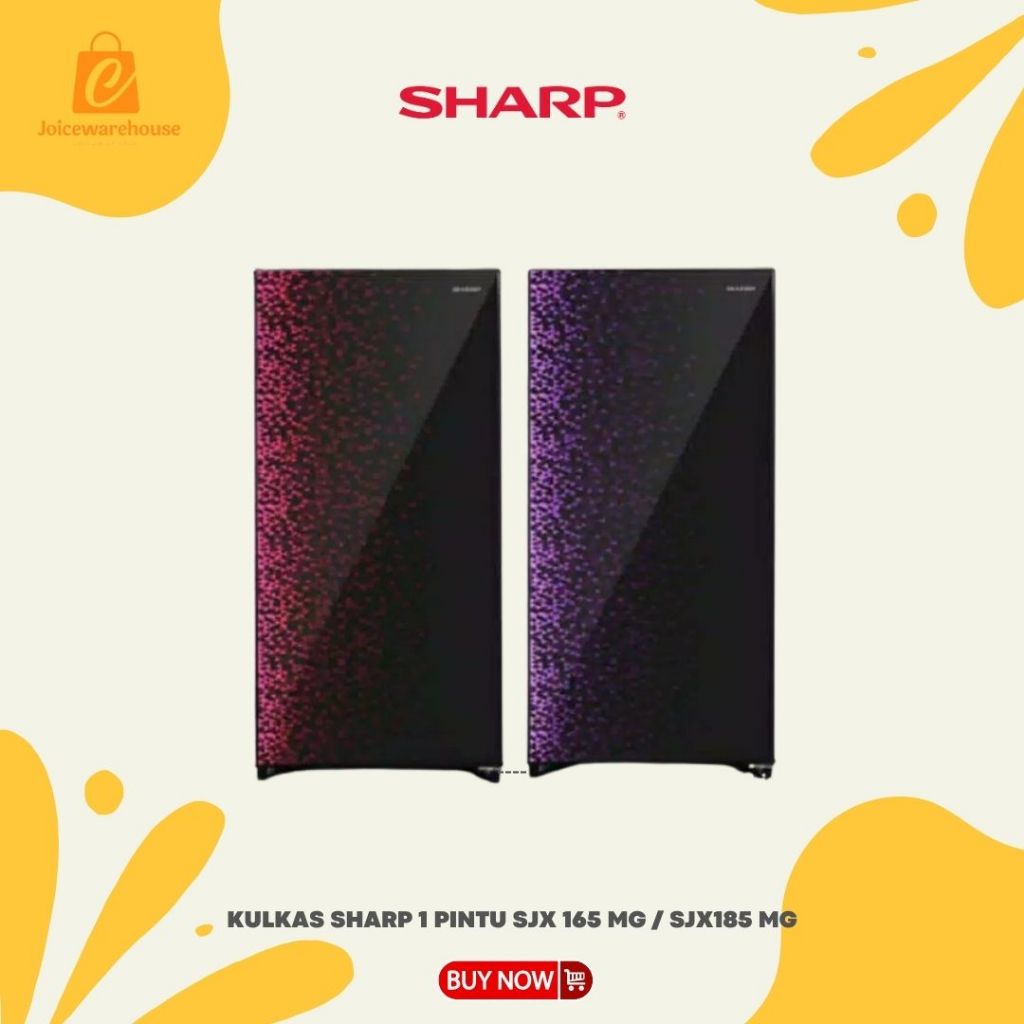 KULKAS SHARP 1 PINTU SJX 165 MG / SJX185 MG