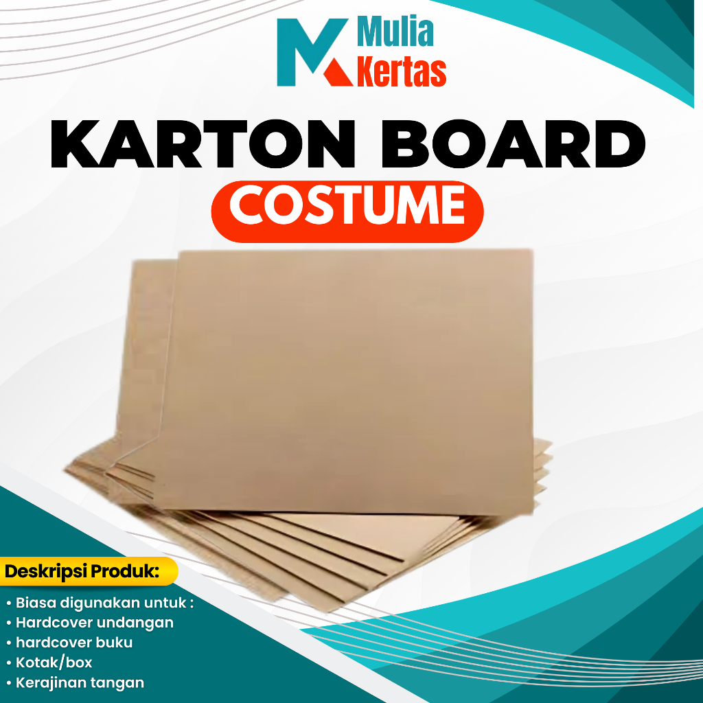 

COSTUME UKURAN CARTON BOARD BERBAGAI UKURAN & VARIAN