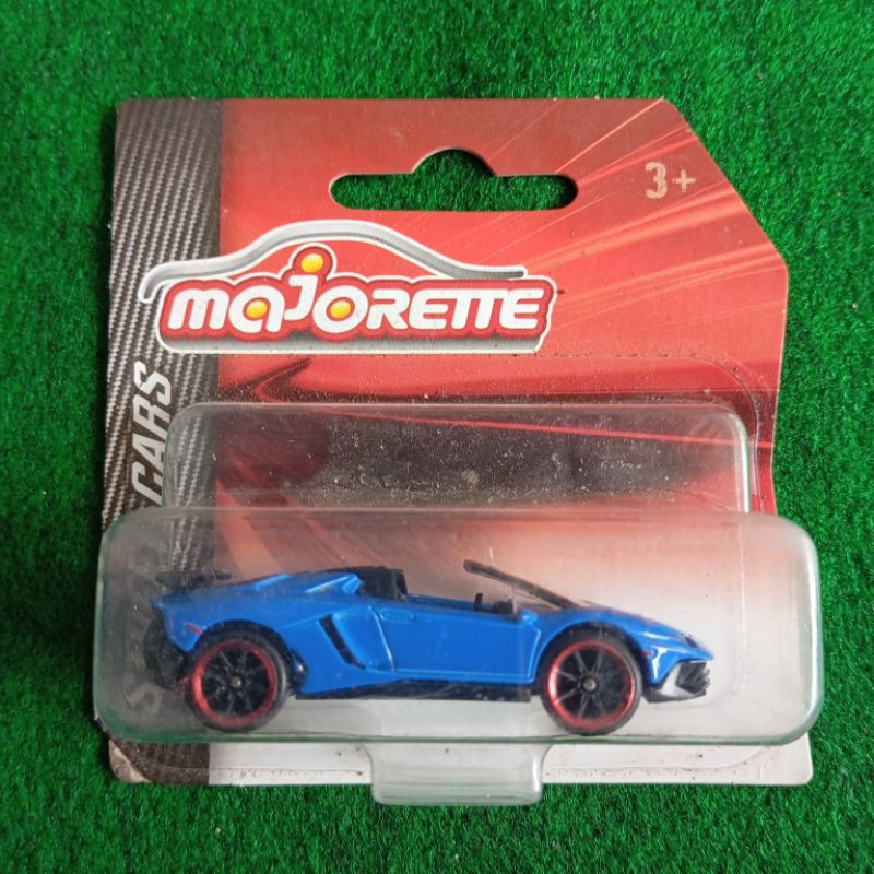 Majorette majo Lamborghini lambo Aventador SV roadster biru blue