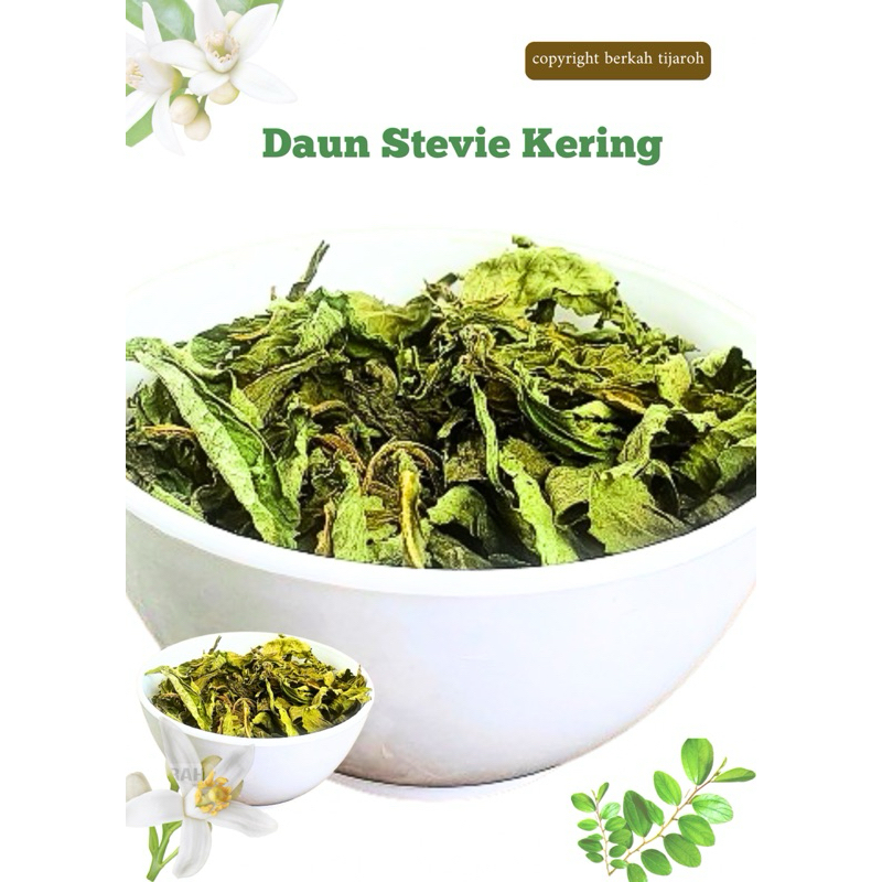

Daun Stevia Kering Pemanis Alami Pengganti Gula