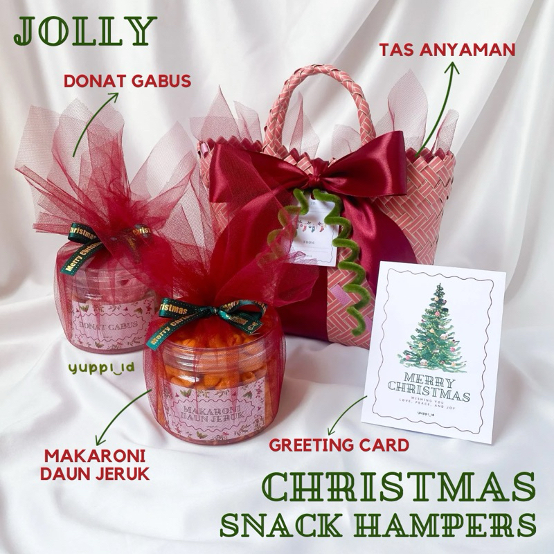 

CHRISTMAS SNACK HAMPERS | 2 JENIS | CHRISTMAS COLLECTION | Hampers Natal Cemilan Affordable Unik dan Praktis Bingkisan Natal Isi Makanan Ringan