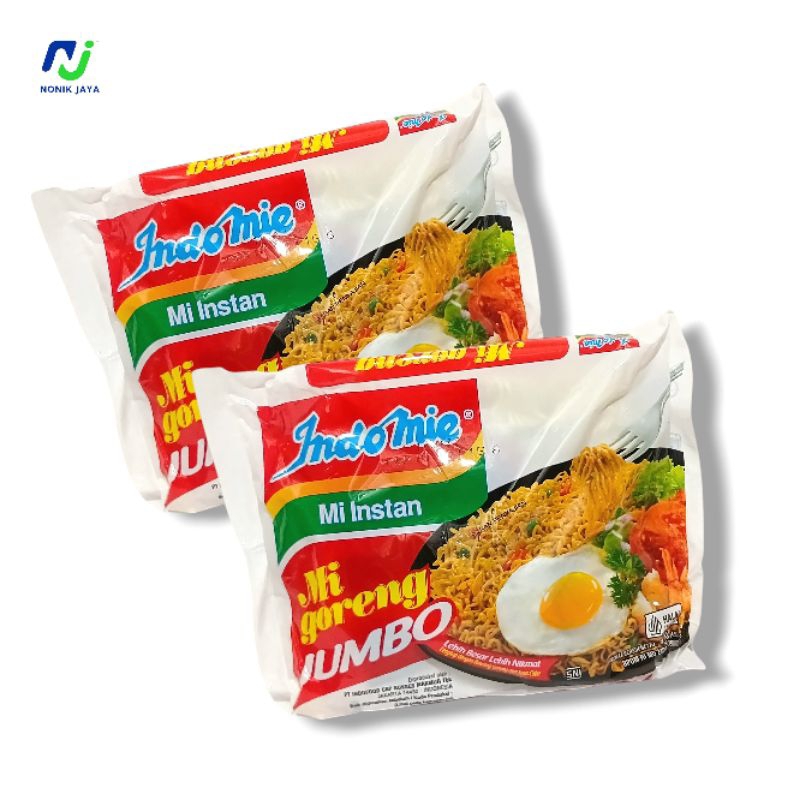 

Indomie Goreng Jumbo ALL VARIAN Paket 2 Pcs@120g