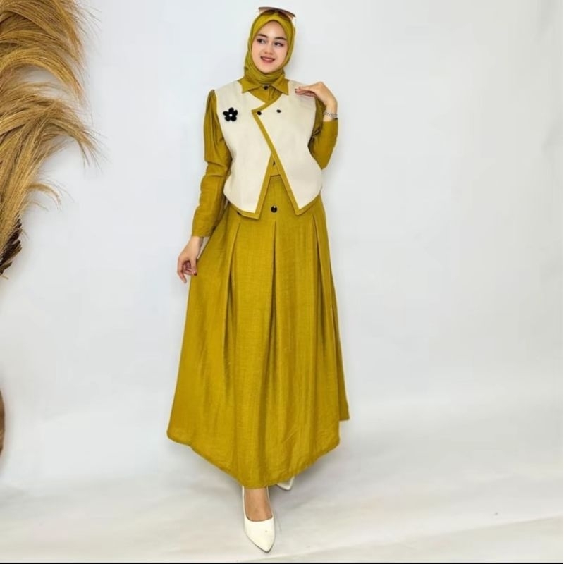 setelan rok 3 IN 1 zanitha Ella trendy