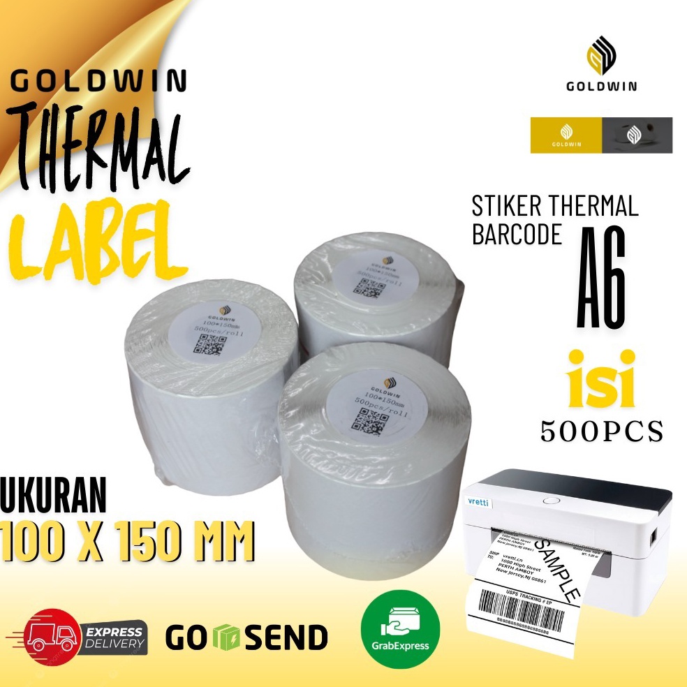 

KODE G38C STICKER KERTAS THERMAL LABEL 1X15 MM A6 5 LEMBAR