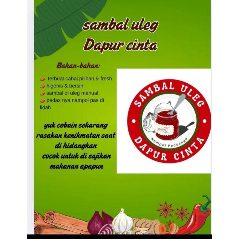 

sambel uleg dapur cinta