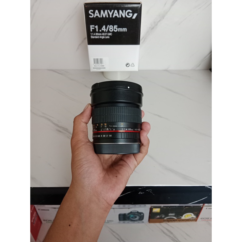 LENSA MANUAL SAMYANG 85MM F1.4 FOR CANON ISTIMEWA