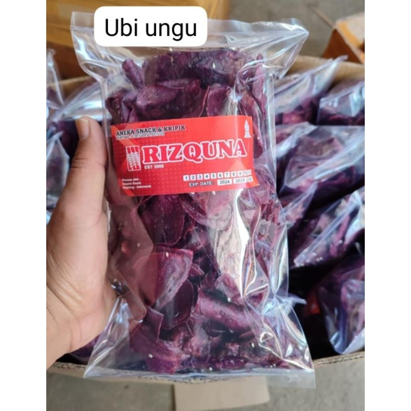 

Keripik Ubi Ungu Rizquna 200 gr