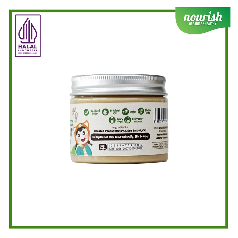 

Ay00! Nourish Unsweetened Peanut Butter - 80 Gr