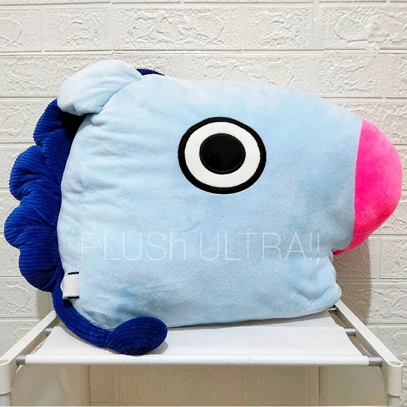 BTS BT21 Mang Pony 42cm [FREE TATA Official] Pillow Bantal Official K-pop Plush Doll Boneka