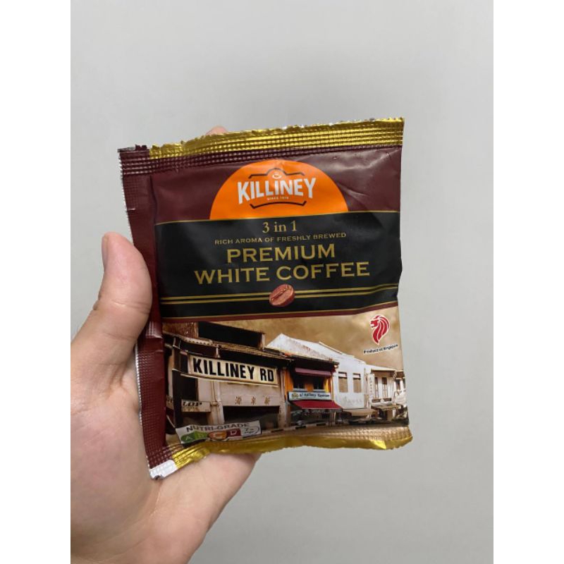 

KILLINEY PREMIUM WHITE COFFEE SINGAPORE | 3IN1 | CAFE AU LAIT | KOPI O KOSONG | TEH TARIK | MATCHA LATTE