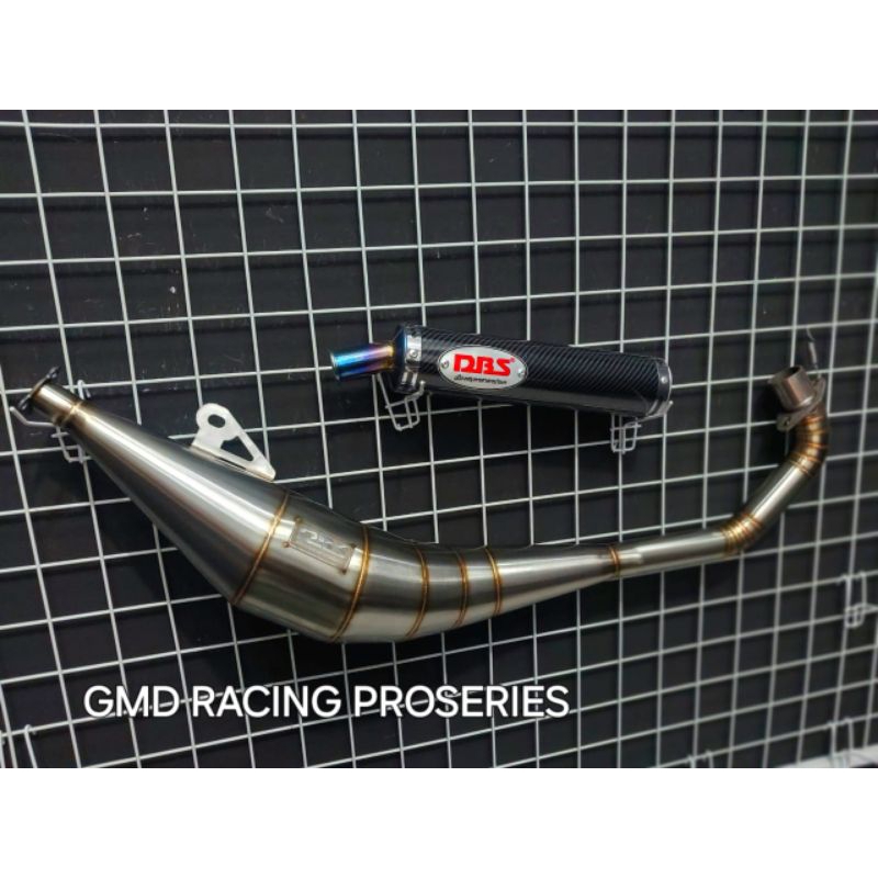 Knalpot DBS Satria 2tak Silencer Carbon
