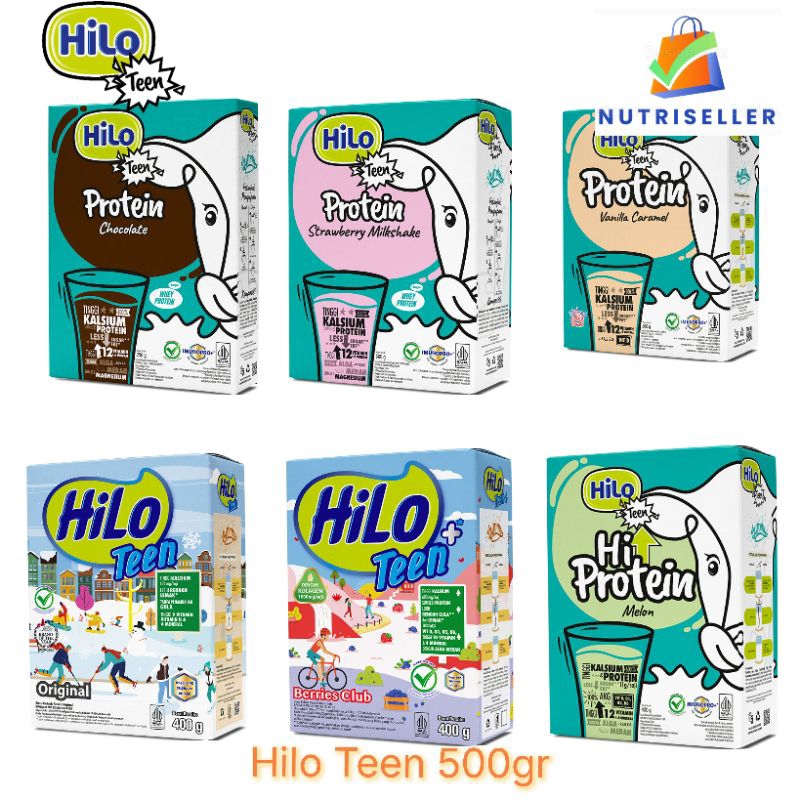 

HILO TEEN CHOCOLATE 500 gr - Vanilla Caramel 500 gr - Biscuit Caramel 500gr - Taro 500gr