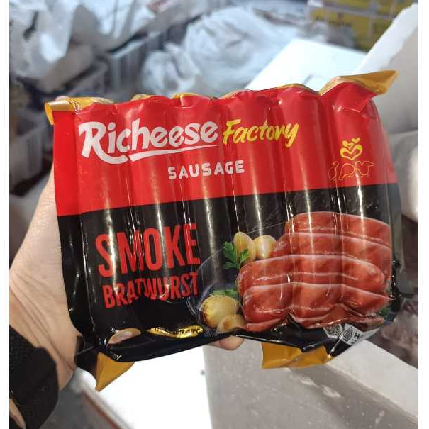 

Sosis Richeese Factory Smoke Bratwurst - Pasar Buah Medan